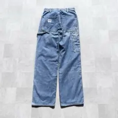 古着 00s Lee リー 刺繍ロゴ ワイド デニム ペインターパンツ ジーンズ