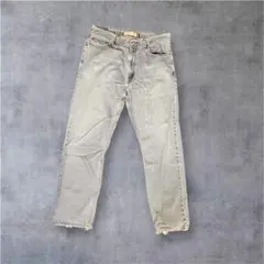 Levi's 505 00s ストレートデニム　テーパードシルエット　ダメージ