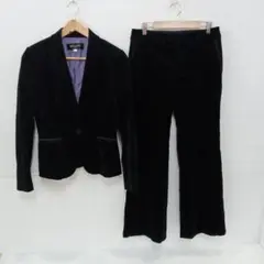 値下◎7.28◎S327P◎ミッシェルクラン◎セットアップ◎ベロア◎ブラック