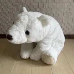 シロくま　シャーベット　BIGぬいぐるみ　ホワイト