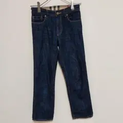 BURBERRY バーバリー デニムパンツ 綿100% ブルー系 140A