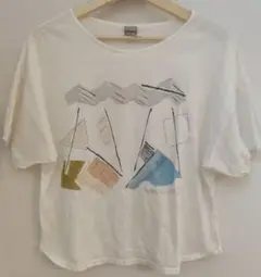 chambre de charme 幾何学模様 Tシャツ