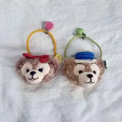 ダッフィーとシェリーメイのヘアゴム