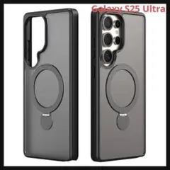 Galaxy S25 Ultra用 ケース　360°回転スタンド MagSafe