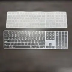 ワイヤレスキーボード ／Bluetooth／バックライト／カバー付き／USB充電