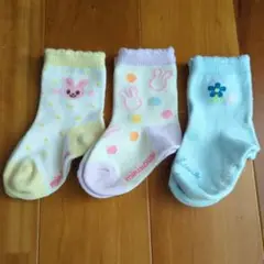 mikihouse　ソックス　3足セット　13〜15cm