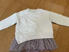 ブランシェス　裏起毛トレーナー　110cm