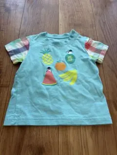 【美品】コンビミニ　フルーツ　ペンギン　Tシャツ
