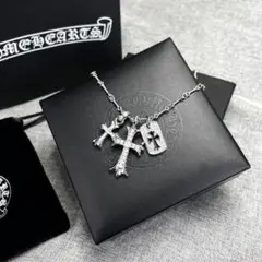 美品 クロムハーツchromehearts ネックレス925
