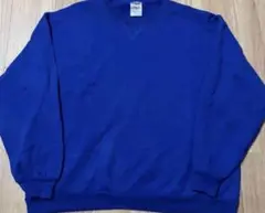 JERZEEZ ヴィンテージ　無地　スウェット　XL ブルー　メキシコ製