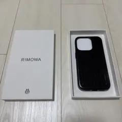 新品/RIMOWA リモワ iPhone 15pro ケース ブラック-