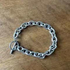 シルバーチェーンブレスレット