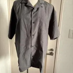 COMME CA ISM 半袖シャツ L グレー