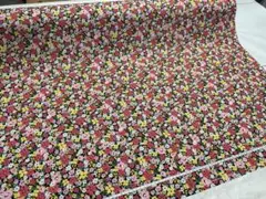 花柄 綿プリント 生地 108cm幅