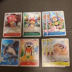 ワンピースカード　チョッパーセット