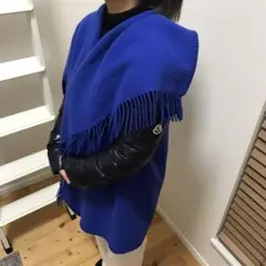 モンクレール ポンチョ ダウン+ウール【ほぼ親品】