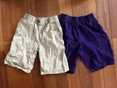 キッズ　ハーフパンツ2着
