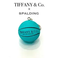 正規品【Tiffany＆Co.】✖️SPALDINGバスケットボール　キーホルダー 2025年最新】tiffany&co バスケットボールキーホルダー spalding