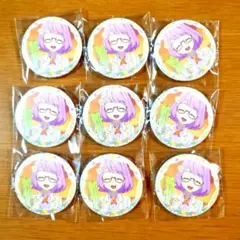 アイカツスターズ　チーズソフトクッキー　七倉小春　B 缶バッジ　イオン限定