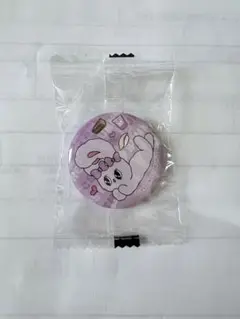ESTHERBUNNY、エスターバニー、ラベンダー 缶バッジ　くら寿司