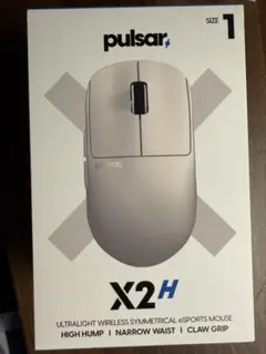 【動作確認済】pulsar X2H Mini White ゲーミングマウス