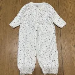 プチバトー　新生児　ロンパース　カバーオール