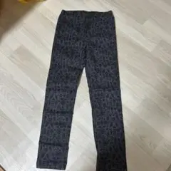 ユニクロキッズ　スリムズボン　グレー　Lサイズ