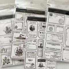 【少し訳あり】【138】素材紙 4種 紙もの 海外 まとめ売り