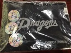 新品未使用 ドラゴンズファスナーポーチ