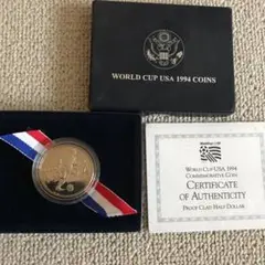 USA アメリカ サッカー ワールドカップ 1994 記念 メダル 金貨 FIFAワールドカップ1994年アメリカ大会記念 5ドル金貨｜コイン