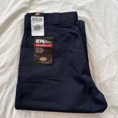 【新品未使用】ディッキーズ874 36×32 ワークパンツ ネイビー