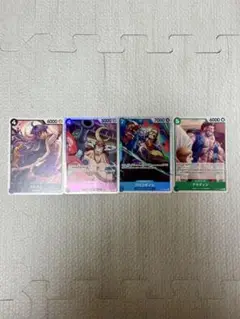 ワンピースカード　4枚セット