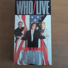 THE WHO LIVE TOMMY VHS