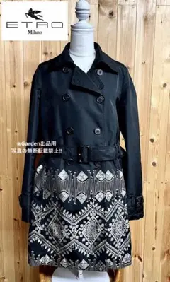 極美品✨ETRO　エトロ　スプリングコート　高級イタリア製　ペイズリー柄　Ｌ相当 2025年最新】エトロ スプリングコートの人気アイテム - メルカリ