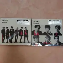 SixTONES Imitationrain 初回盤、withSnowMan盤