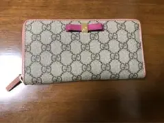 ❤️GUCCIリボン長財布❤️可愛いです