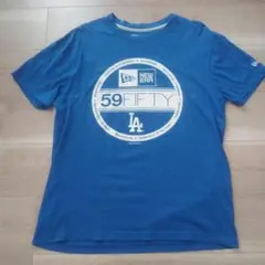 ニューエラ ドジャース 59FIFTYバイザーステッカー Tシャツ L