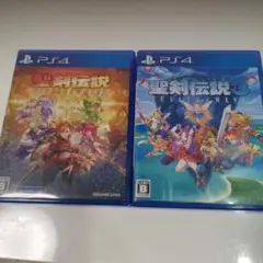 聖剣伝説 ヴィジョンズオブマナ トライアルズオブマナ　PS4　2本セット