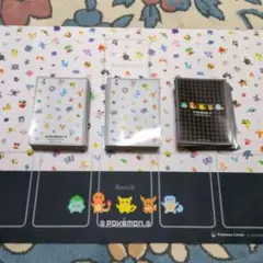 ポケカ　未開封プレイマット・デッキシールドセット　BL Pokmon White ポケカ 未開封プレイマット・デッキシールドセット BL Pokmon