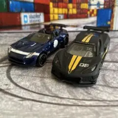 ホットウィール コルベット＆ジャガー【2種】セット
