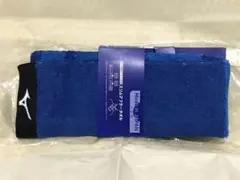 Mizuno 今治製スリムマフラータオル 青色 保冷剤ポケット付