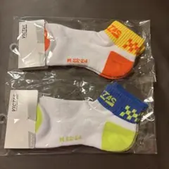 【未使用】VICTAS 卓球用ソックス M (22-24cm)　2足組