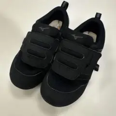 mizuno プレモアキッズ　オールブラック　タンなし
