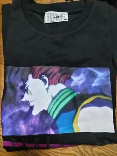 HUNTER×HUNTER Tシャツ M-L ブラック　新品　ヒソカ　クロロ