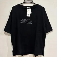 LEPSIM ブラック 半袖 Tシャツ 黒