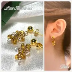 No.052♡ハンドメイドピアス・イヤリング♡3点購入+1点プレゼント