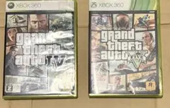 Grand Theft Auto IV & V セット Xbox360 ソフト