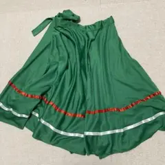 メキシコ　女の子ラップスカート　コスチューム
