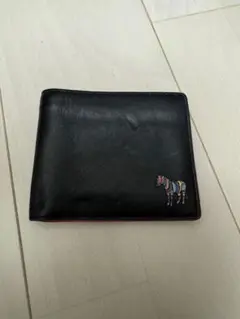 Paul Smith 二つ折り財布 黒 レザー