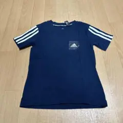 adidas ネイビー Tシャツ 120サイズ